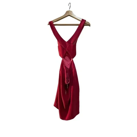 NBD x Naven Zola Dress Hibiscus Pink - Picture 5 of 6